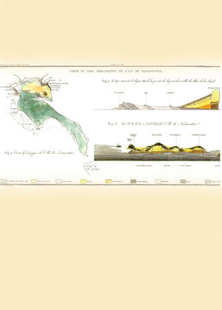 Carte et vues géologiques de l'Ile de Noirmoutier